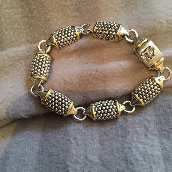Lagos caviar link bracelet - Picture 2 of 7